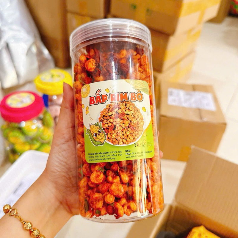 Bắp Nếp Bơ Cay Giòn\Bắp Bò Lá Chanh Tẩm Vị Các loại