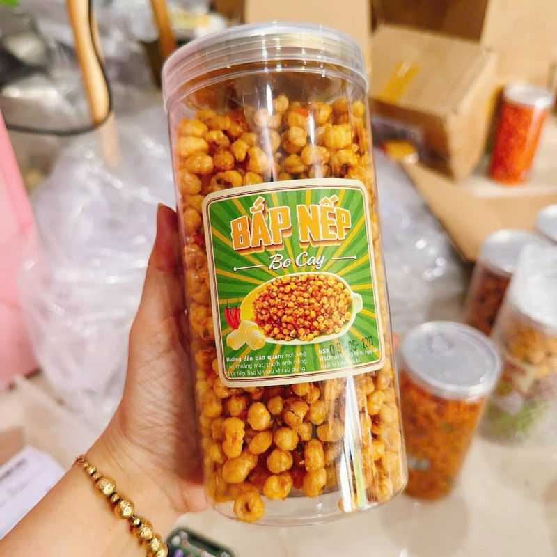 Bắp Nếp Bơ Cay Giòn\Bắp Bò Lá Chanh Tẩm Vị Các loại