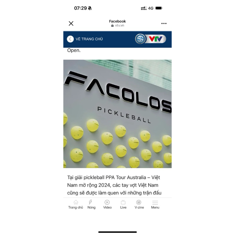 ✅ [Ship Hoả Tốc] Combo 10 Bóng Facolos chính hãng - pickleball chuẩn chất lượng thi đấu và tập luyện, độ bền lâu dài