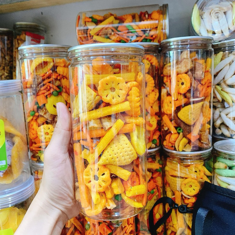 Bim Snack Tá Lả hộp pet 250gr/400GR