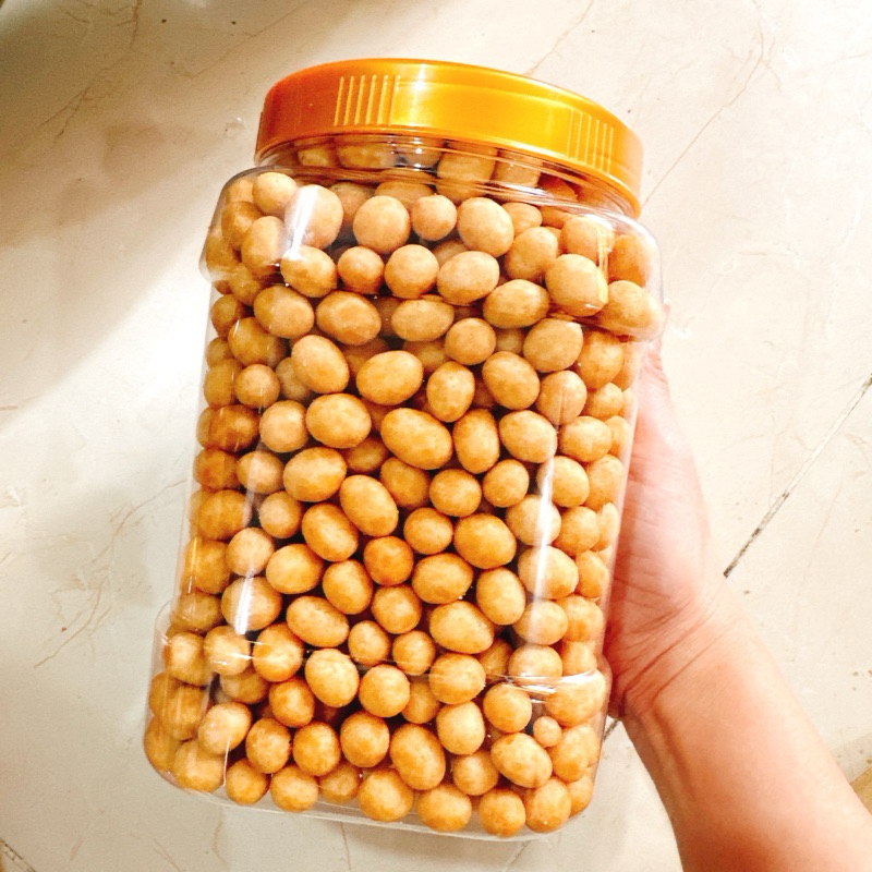 ĐẬU PHỘNG - DA - CÁ - CỐT - DỪA loại 1 thơm ngon - 1 HỘP 1KG/500GR