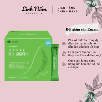 Bột giảm cân Enzym Goidameun Hàn Quốc hỗ trợ tiêu hóa, giảm cân, thanh lọc cơ thể