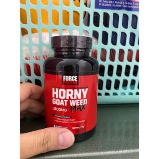 Viên uống tăng cường sức khỏe nam Force Factor Horny Goat Weed Max 1,500 MG (90 viên)