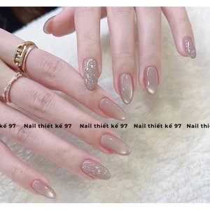 NAIL BOX MẮT MÈO ÁNH TRĂNG MIX NHŨ FLASH SÁNG DA- MÓNG UP THIẾT KẾ THẠCH NUDE ĐƠN GIẢN