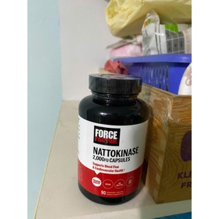 Viên Uống Force Factor Nattokinase 2,000 FUs ngăn ngừa đột quỵ, tai biến, và bổ tim mạch (90 viên)