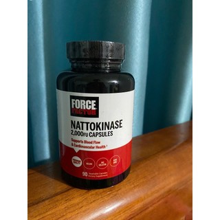 Viên Uống Force Factor Nattokinase 2,000 FUs ngăn ngừa đột quỵ, tai biến, và bổ tim mạch (90 viên)