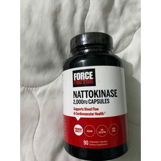 Viên Uống Force Factor Nattokinase 2,000 FUs ngăn ngừa đột quỵ, tai biến, và bổ tim mạch (90 viên)