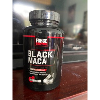 Viên uống Force Factor Black Maca tăng cường sinh lực, cải thiện khả năng sinh lý (90 viên)