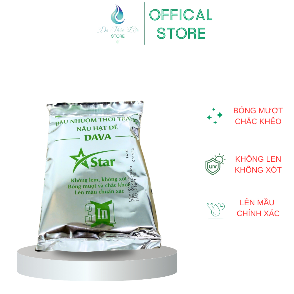 Ảnh Dầu gội phủ bạc Dạ Thảo Liên (gói 40ml) Thành phần thảo dược thiên nhiên 1
