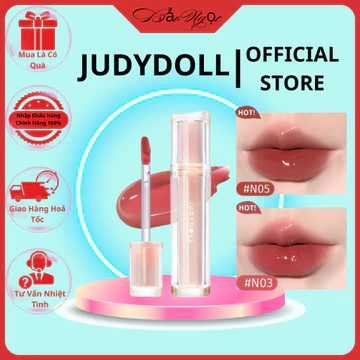 Son tint JUDYDOLL Ice Tea Mirror mật ong thạch thủy tinh