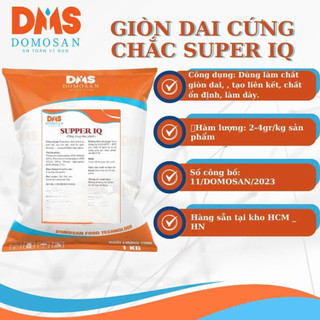 [có che tên] Giòn dai cứng chắc IQ - phụ gia dành cho giò chả