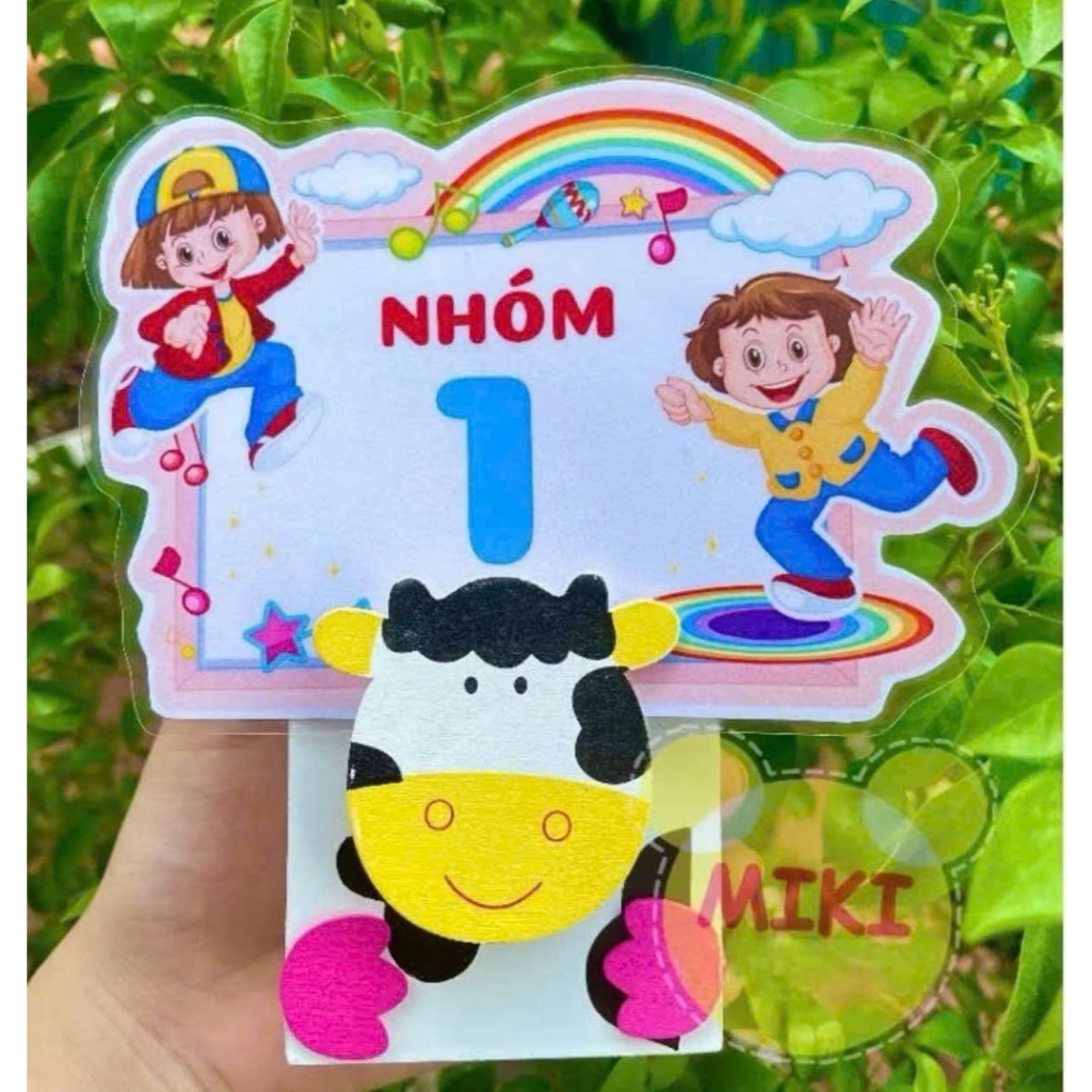 HỘP GỖ TÊN NHÓM