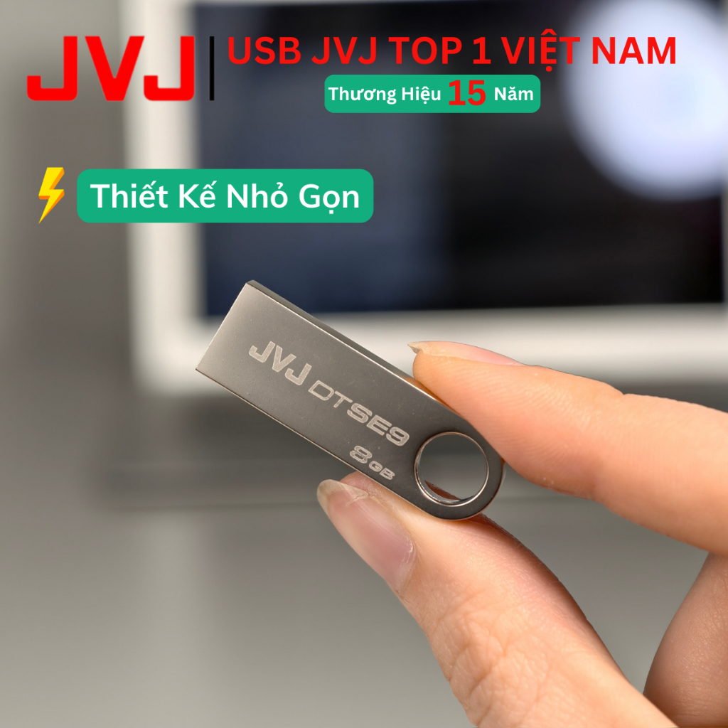Ảnh USB SE9 JVJ 128Gb 64Gb 32Gb USB 2.0 Thiết Kế Nhỏ Gọn,Vỏ Kim Loại, Kháng Nước- Bảo Hành 5 Năm 4