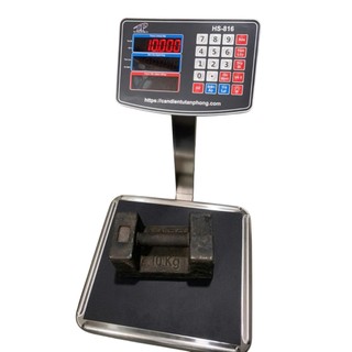 Cân điện tử Tân Phong chống nước 60kg.  Tự động tính tiền. Hàng chất lượng cao.