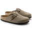 Dép Birkenstock Boston Soft Footbed ‘Grey’ 560773