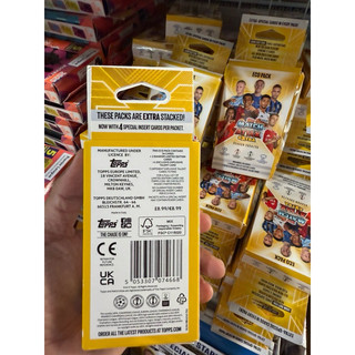 [ 1x Eco pack ] Match Attax Champions League EXTRA Mùa 2024/25 24/25( 39 Thẻ )( Hàng Chính Hãng )
