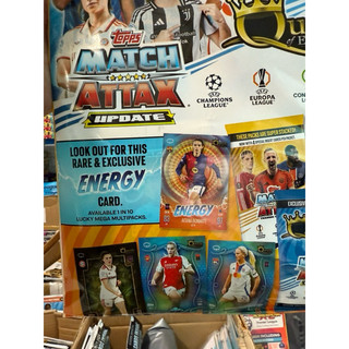 [ Update Multipack #5 ]Túi Thẻ Cầu Thủ Match Attax Update Mega Multipack #5 Queens Of Euro Mùa 2024/25 24/25 (41 Thẻ)