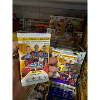 [ Pack Lẻ 4 Insert ] 1x Match Attax Champions League EXTRA 2024/25 24/25 ( Pack 12 thẻ ) ( 4 Insert/ 4 Thẻ Đặc Biệt )