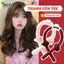 Thanh Uốn Tóc Xoăn Không Dùng Nhiệt Tặng Kẹp Tóc, Băng Đô Uốn Tóc Xoăn Tự Nhiên Bồng Bềnh