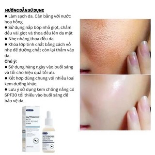 Serum se khít lỗ chân lông EELHOE lactobionic acid ceramide làm căng da tẩy tế bào chết 30ml