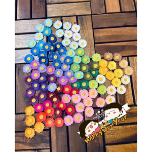 Hoa cúc họa mi 3cm làm từ giấy Mỹ thuật- hoa handmade thủ công trang trí đa năng