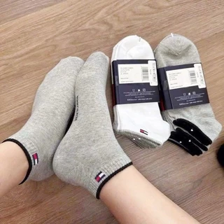 Combo 10 Đôi Tất Vớ Nam Nữ Cổ Ngắn Tom.M Cao Cấp - Cotton - Kháng Khuẩn - Khử Mùi ( giá xưởng )