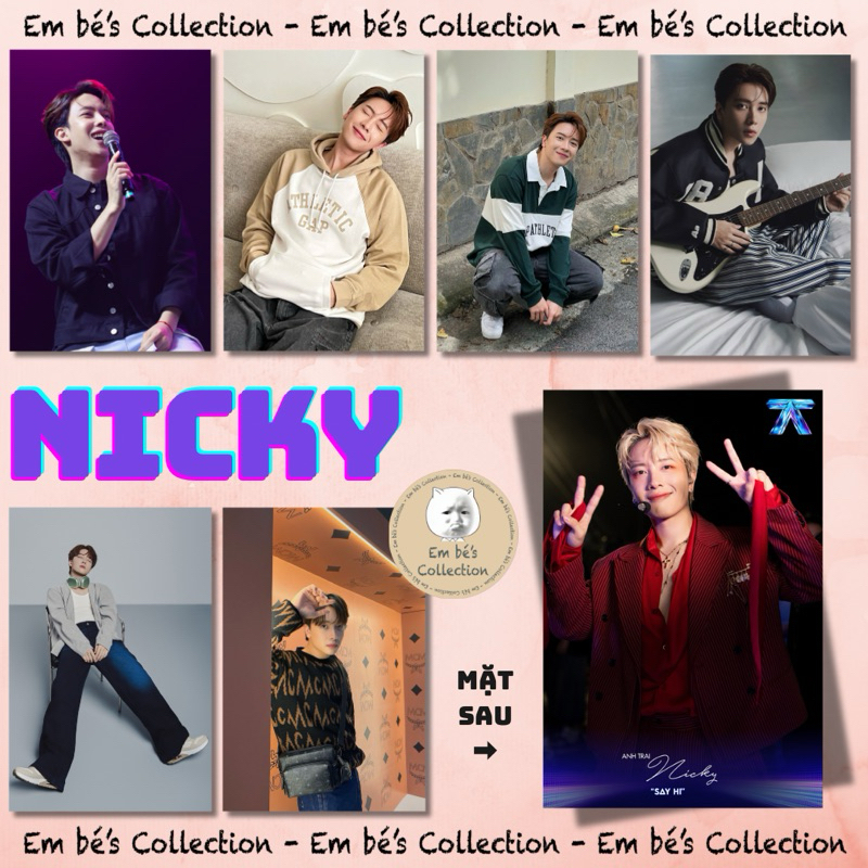 Card bo góc in 2 mặt NICKY | Shopee Việt Nam