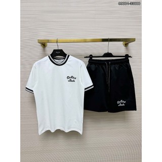 Bộ nam họa tiết thêu vân nổi phong cách trẻ trung from chuẩn