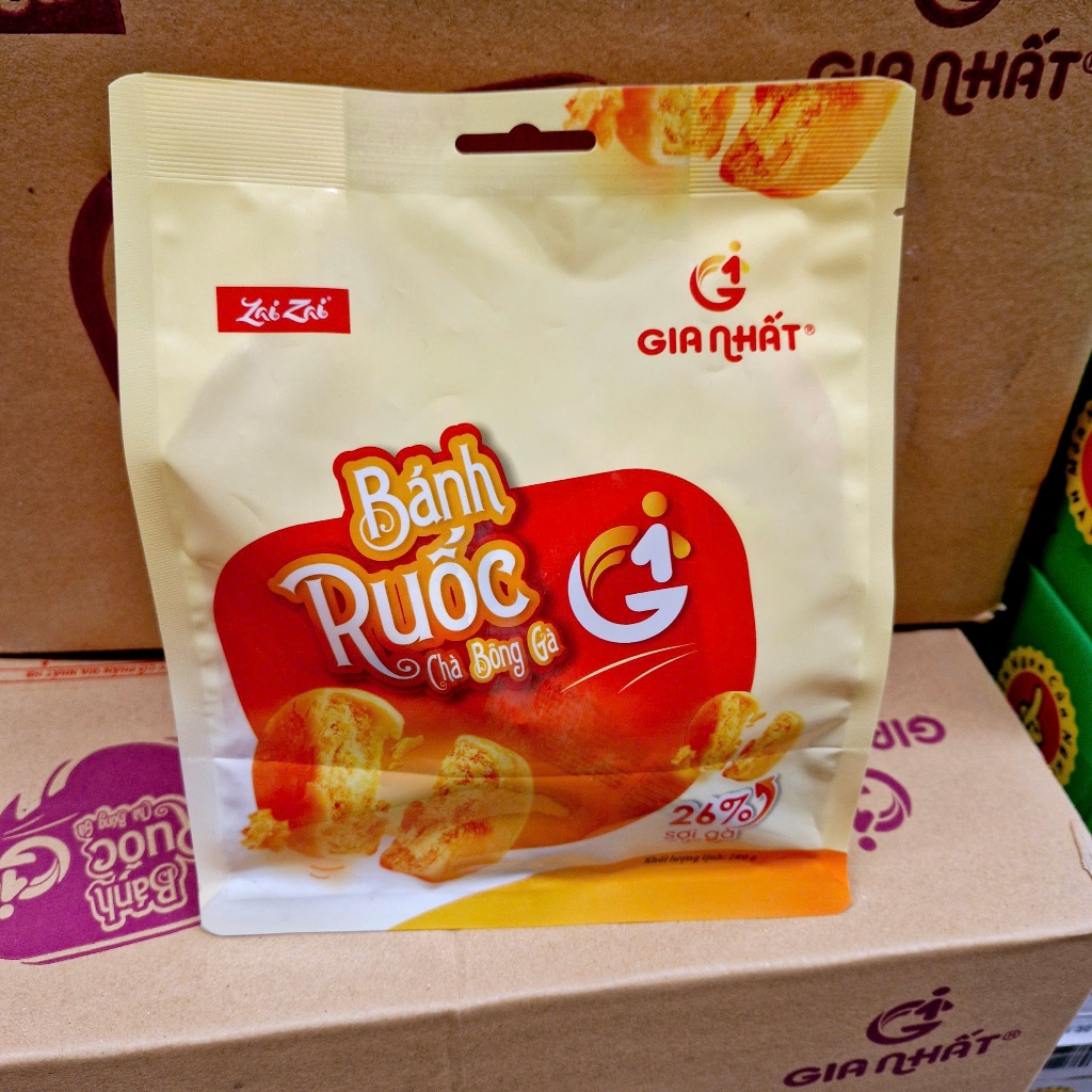 Bánh Ruốc Chà Bông Gà Zai Zai Túi 280g