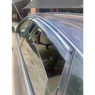 Vè Che Mưa Nissan Teana Có Viền Chỉ Mạ Inox Không Gỉ Hàng Loại Dày