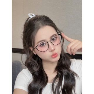 [HOT TREND] Gọng kính mắt thời trang ANNA nam nữ dáng mắt mèo chất liệu kim loại cao cấp OL 31260