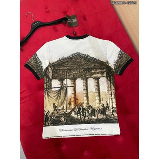 ÁO thun nam DOLE cổ tròn họa tiết tay ngắn phong cách trẻ trung chuẩn from