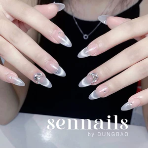 NAIL BOX MẮT MÈO CÔ DÂU ĐÍNH ĐÁ