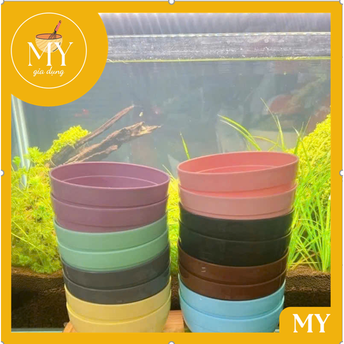 Set 10 chén tròn nhựa đủ màu kích thước 14cm dùng để ăn cơm, ăn canh..- Combo 10 chén 14cm bằng nhựa đủ màu