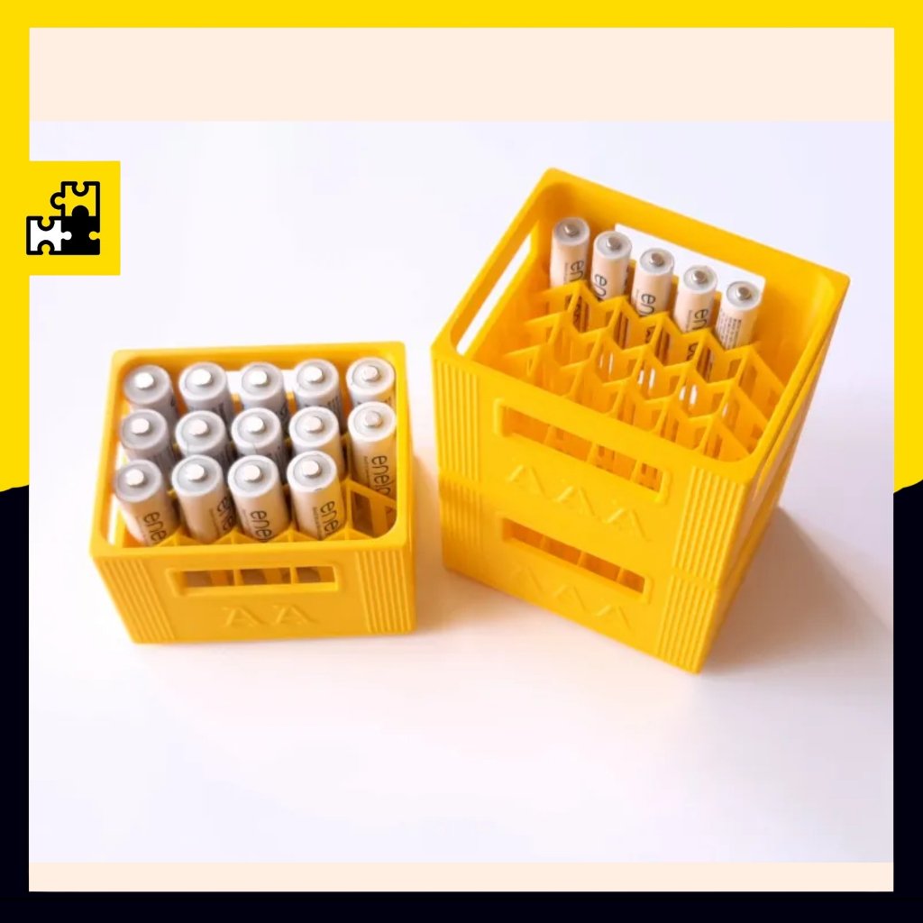 Box Đựng Pin Tiểu (pin AA và AAA ) IN 3D | TechCraft 3D | Shopee Việt Nam