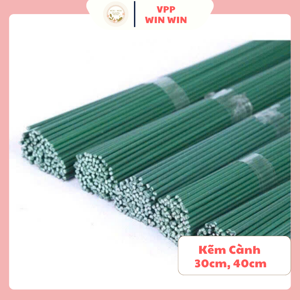 Kẽm Cành Làm Hoa 30cm, 40cm, Kẽm Cành Cắm Hoa Giả, Kẽm Làm Hoa Handmade