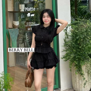 Sumi Set | Set 2 món sơmi chân váy xoè