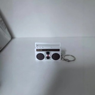 Móc Khóa Ghi Âm Hình Radio Cổ Điển – Ghi Âm 60s, Quà Tặng Sáng Tạo, Thiết Kế Chất Cute