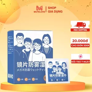 Khăn Lau Kính Chuyên Dụng Nano Anti-Fog - So Sánh Với Khăn Vải Thường, Diệt Khuẩn, Bảo Vệ Mắt