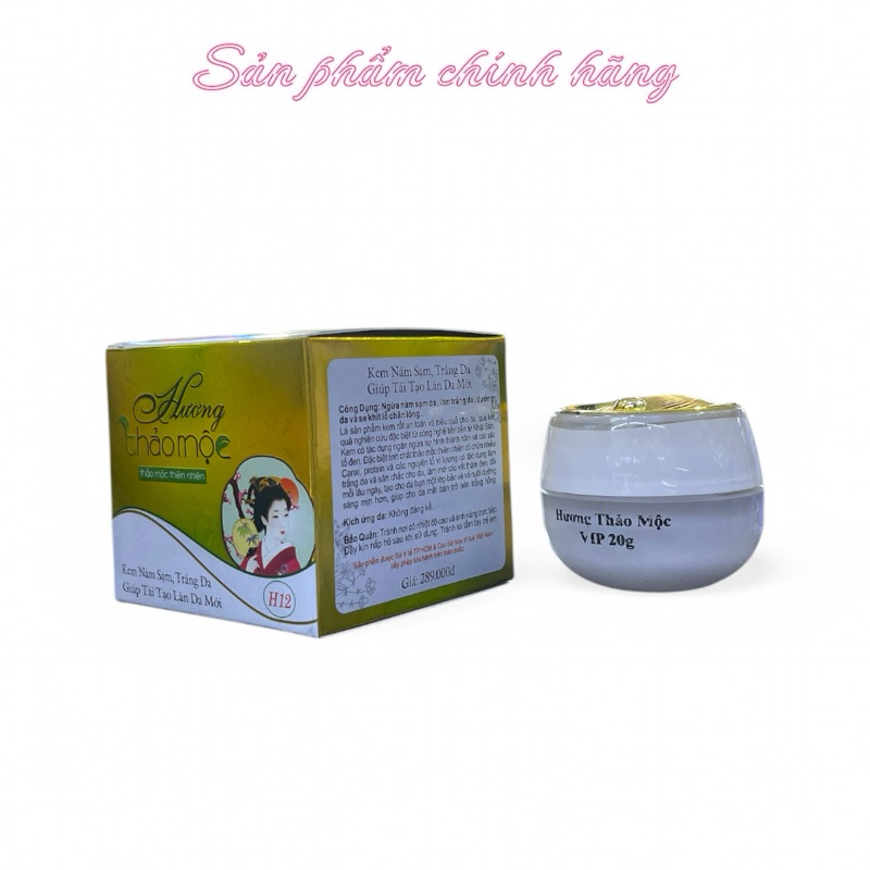 Kem Hương Thảo Mộc Nám sạm trắng da giúp tái tạo da mới 20gram