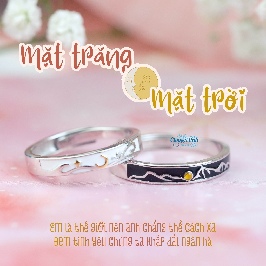 925 Silver Couple Rings by mauchuyentinhcuatoi