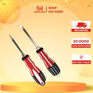 Tuốc Nơ Vít Đổi Đầu Đa Năng Cán Cờ Mỹ, Dụng Cụ Sửa Chữa Gia Đình Không Thể Thiếu (2 Trong 1)
