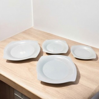 [Kho Sỉ] Đĩa phíp màu trắng nhựa phíp melamine Trường Thành -Hunghome