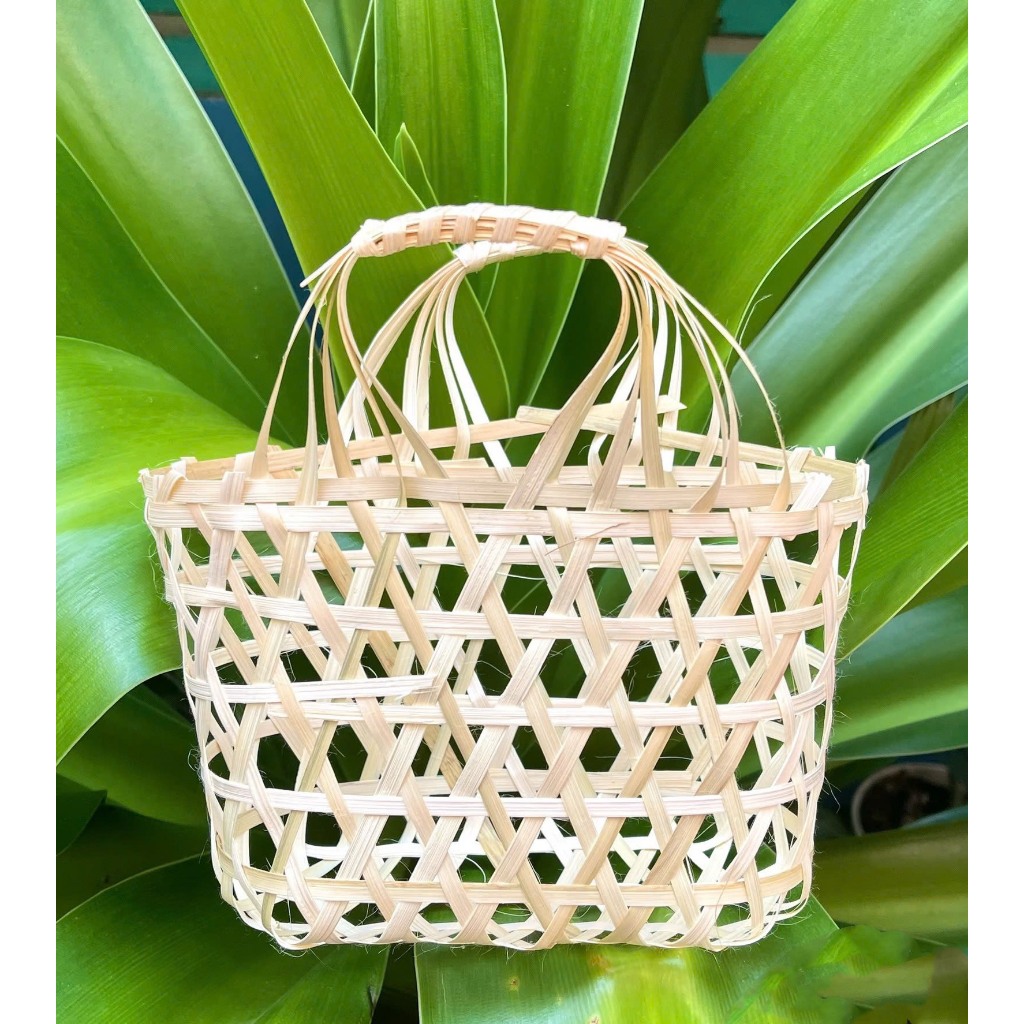 GIỎ MÂY TRE ( TRANG TRÍ TẾT )