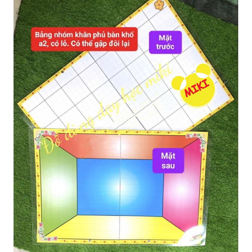 BẢNG NHÓM KHĂN PHỦ BÀN IN 2 MẶT Khổ A2, A3