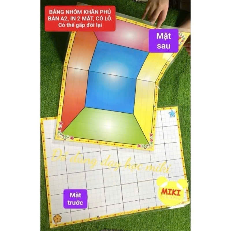 BẢNG NHÓM KHĂN PHỦ BÀN IN 2 MẶT Khổ A2, A3