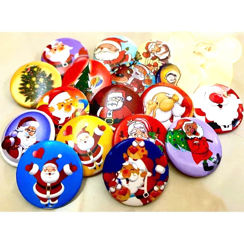 (4 cái) HUY HIỆU NOEL