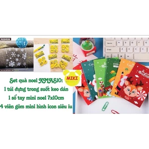 SET QUÀ SIÊU RẺ MÙA NOEL - XMAS.10 (Đồ dùng dạy học Miki)