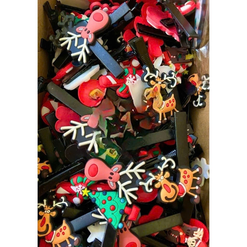 COMBO 3 KẸP TÓC NOEL CHO BÉ GÁI