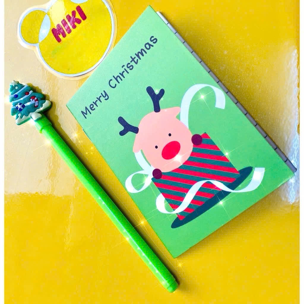 SET QUÀ TẶNG NOEL GIÁNG SINH AN LÀNH - XMAS.01 (Đồ dùng dạy học Miki)